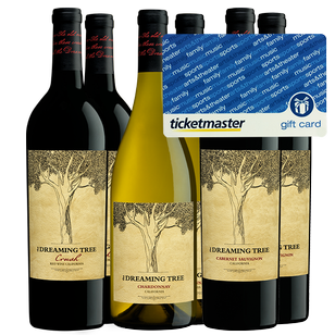 The Dreaming Tree 6 Pack + $50 Ticketmaster Gift Card