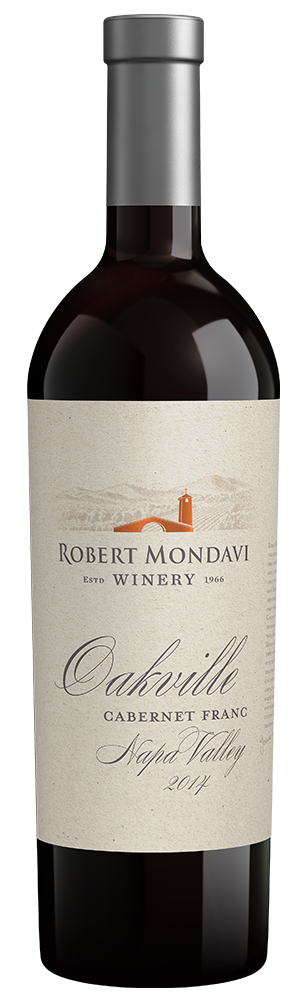 2014 Robert Mondavi Winery Cabernet Franc Oakville Napa Valley
